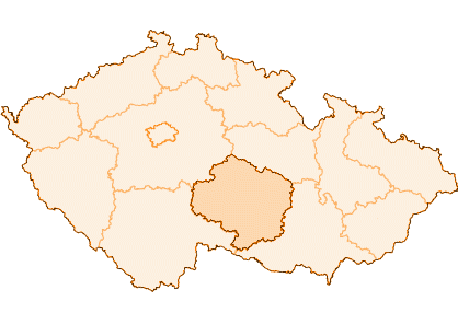 mapa ČR