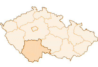 mapa ČR