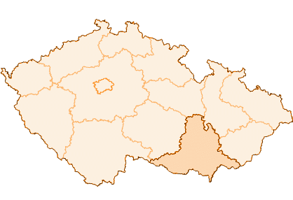 mapa ČR