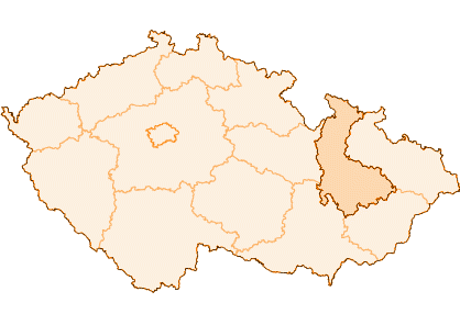 mapa ČR