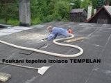 TEMPELAN - foukaná ekologická tepelná a akustická celulózová izolace