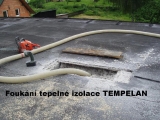 TEMPELAN - foukaná ekologická tepelná a akustická celulózová izolace