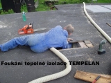 TEMPELAN - foukaná ekologická tepelná a akustická celulózová izolace